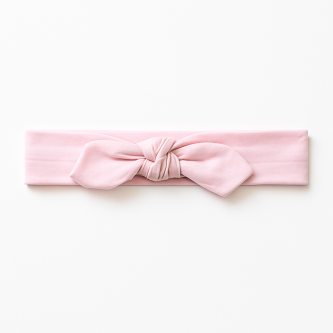 Βρεφική Κορδέλα Ροζ Pink Bow 8179